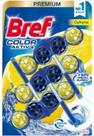 Bref Color Activ+ Lemon Wc prívesok 3x50g Bref Color Activ+ Lemon Wc prívesok 3x50g