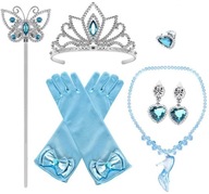SET Žezlo KRUNOVÝ NÁHRDELNÍK POPELKA POPELKA PRINCEZNÁ PLES KARNEVAL SET Žezlo KRUNOVÝ NÁHRDELNÍK POPELKA POPELKA PRINCEZNÁ PLES KARNEVAL
