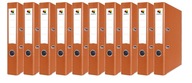 Pákový zakladač A4 75 mm, 10 kusov, oranžová Pákový zakladač A4 75 mm, 10 kusov, oranžová