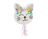Piñata on Strings Kitten Cat with Cat Birthday Piñata on Strings Kitten Cat with Cat Birthday