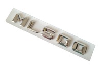 Emblém pre Mercedes ML 500 Silver Glossy Emblém pre Mercedes ML 500 Silver Glossy