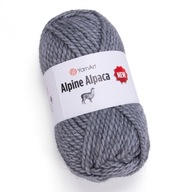Priadza YarnArt Alpine Alpaca New 150g / 120m farba 1447 šedá Priadza YarnArt Alpine Alpaca New 150g / 120m farba 1447 šedá