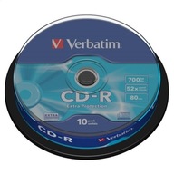 VERBATIM CD-R 700 MB 52X TORTA EXTRA OCHRANY*10 4