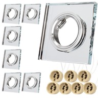 7x SILNÝ DRŽIAK KRIŠTÁĽOVÉHO SKLA PRE DRŽIAKY LED ŽIAROViek GU10 HALOGEN SKLE 7x SILNÝ DRŽIAK KRIŠTÁĽOVÉHO SKLA PRE DRŽIAKY LED ŽIAROViek GU10 HALOGEN SKLE