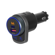 Bluetooth FM vysielač USB-C AUX PD QC nabíjačka Bluetooth FM vysielač USB-C AUX PD QC nabíjačka