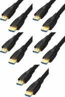 Unitek High Speed ​​​​HDMI - HDMI 2.0 4K kábel 10m čierny x5