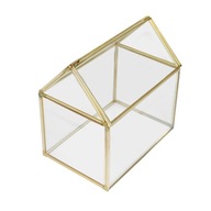1 x Terárium Glass Cube Greenhouse 9 Box