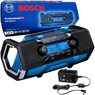 Stavebné rádio 230V/18V BOSCH GPB 18V-2 C 06014A3000 FM AUX Bluetooth