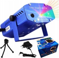 LASEROVÝ PROJEKTOR LED LASER DISCO PÁRTY DJ STROBESCOPE SOUND SENSOR LASEROVÝ PROJEKTOR LED LASER DISCO PÁRTY DJ STROBESCOPE SOUND SENSOR