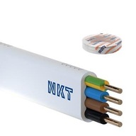NKT inštalačný lumen YDYp 4x1,5 inštalačný kábel
