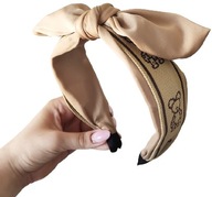 KRÉMOVÁ ŠIROKÝ ŠPIČKOVÝ HAIRBAND KRÉMOVÁ ŠIROKÝ ŠPIČKOVÝ HAIRBAND