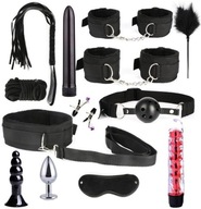 MEGA BDSM SET 14 ELEMENTOV PUTÁ GAGG ZÁTKA BIČOVACÍ ZÁSTRČKA 2 VIBRÁTORY! MEGA BDSM SET 14 ELEMENTOV PUTÁ GAGG ZÁTKA BIČOVACÍ ZÁSTRČKA 2 VIBRÁTORY!