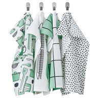 SS IKEA RINNIG Kuchynská utierka 45x60cm 4ks bavlna SS IKEA RINNIG Kuchynská utierka 45x60cm 4ks bavlna