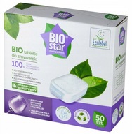 EKOLOGICKÝ BIOSTAR Tablety do umývačky riadu 50 eko ks EKOLOGICKÝ BIOSTAR Tablety do umývačky riadu 50 eko ks