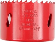 Bimetalová dierová píla hss m3, 67 mm YT-3332 YATO Bimetalová dierová píla hss m3, 67 mm YT-3332 YATO