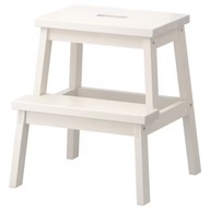 IKEA BEKVAM Taburetka so schodíkmi, biela taburetka, 50 cm IKEA BEKVAM Taburetka so schodíkmi, biela taburetka, 50 cm