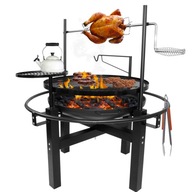 ZÁHRADNÝ GRIL 5v1 Krbový ROŠT + Rotisserie ZÁHRADNÝ GRIL 5v1 Krbový ROŠT + Rotisserie