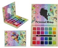 MAKEUP SHADOWS deti Glitter PALETTE zrkadlo MAKEUP SHADOWS deti Glitter PALETTE zrkadlo