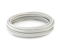 Nerezové káblové lano 2 mm PVC 1/2 mm 100 m