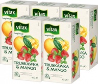 Vitax ovocný čaj jahoda a mango 20x2g x5 Vitax ovocný čaj jahoda a mango 20x2g x5