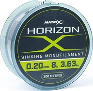 Matrix Horizon X Potápačská šnúra 8lb 0,20mm 300m Matrix Horizon X Potápačská šnúra 8lb 0,20mm 300m