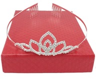 Crown Tiara Tiara do vlasov, strieborná, zirkóny 7 Crown Tiara Tiara do vlasov, strieborná, zirkóny 7