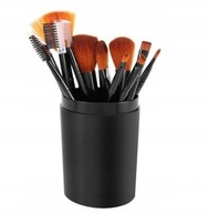 SADA ŠTETEC NA MAKEUP 12 KS + PUZDRO NA TUBU, ČIERNA SADA ŠTETEC NA MAKEUP 12 KS + PUZDRO NA TUBU, ČIERNA