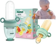 NENO GUSTO TEETHER cumlík NA PODÁVANIE JEDLA OVOCNÉ JEDLO LYŽIČKOU NENO GUSTO TEETHER cumlík NA PODÁVANIE JEDLA OVOCNÉ JEDLO LYŽIČKOU