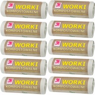 BIOLOGICKY ROZLOŽITEĽNÉ kompostovateľné odpadové vrecia 35L BIOLOGICKY ROZLOŽITEĽNÉ kompostovateľné odpadové vrecia 35L