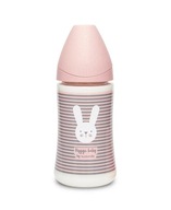 Suavinex Premium fľaša Rabbit lines of roses 270 ml Suavinex Premium fľaša Rabbit lines of roses 270 ml