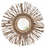 okrúhle BOHO BAMBUSOVÉ NÁstenné ZRKADLO 45cm PRÍRODNÉ okrúhle BOHO BAMBUSOVÉ NÁstenné ZRKADLO 45cm PRÍRODNÉ