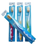 Orto-dent Gold Max antibakteriálna zubná kefka 4 ks Orto-dent Gold Max antibakteriálna zubná kefka 4 ks