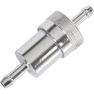 Benzínový filter, umývateľné pripojenie 6,5 mm, chróm