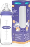 Lansinoh sklenená fľaša so stredným prietokom 240 ml Lansinoh sklenená fľaša so stredným prietokom 240 ml