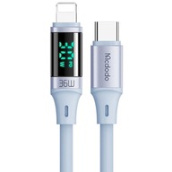 MCDODO DIGITAL PRO USB-C BLESKOVÝ KÁBEL 20W 1,2M MCDODO DIGITAL PRO USB-C BLESKOVÝ KÁBEL 20W 1,2M
