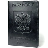 Obal na cestovný pas Poland Crazy Black