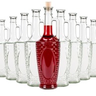 30x fľaša GALICJA 700 ml s korkom na likéry 30x fľaša GALICJA 700 ml s korkom na likéry