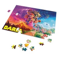 Puzzle + MENO + krabica SUPER MARIO BROS A3 252 ks Puzzle + MENO + krabica SUPER MARIO BROS A3 252 ks