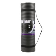 PODLOŽKA NA FITNESS CVIČENIE JOGA PILATES HMS YM04 ČIERNA PODLOŽKA NA FITNESS CVIČENIE JOGA PILATES HMS YM04 ČIERNA
