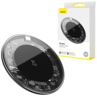 BASEUS JEDNODUCHÁ INDUKČNÁ NABÍJAČKA QI 15W BASEUS JEDNODUCHÁ INDUKČNÁ NABÍJAČKA QI 15W