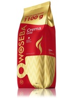 WOSEBA CREMA GOLD Zrnková káva 1kg + 100g ZDARMA WOSEBA CREMA GOLD Zrnková káva 1kg + 100g ZDARMA
