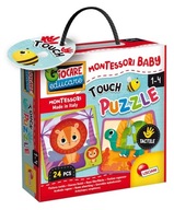 Montessori Baby Touch Puzzle 24 dielikov - Liscian Montessori Baby Touch Puzzle 24 dielikov - Liscian