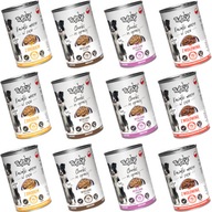 Bult Tuf Tuf mäsové kúsky pre psov mix 4 príchutí možno nastaviť 12 x 415g