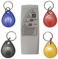 ČÍTAČKA PROGRAMÁTOR RFID DUPLIKÁTOR + 4 KĽÚČE ČÍTAČKA PROGRAMÁTOR RFID DUPLIKÁTOR + 4 KĽÚČE