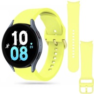 Silikónový remienok pre GALAXY WATCH 5 40/44mm, žltý Silikónový remienok pre GALAXY WATCH 5 40/44mm, žltý