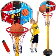 Basketbalový detský herný set 2V1 pumpa na basketbal