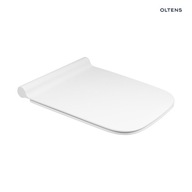 WC doska Oltens Ribe s pomalým zatváraním, biela WC doska Oltens Ribe s pomalým zatváraním, biela