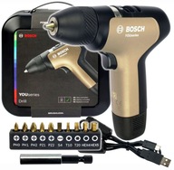 VAŠA séria VŔTAČKOVÝ SKRUTKOVAČ BOSCH + KUFRE NA 10 BITOV VAŠA séria VŔTAČKOVÝ SKRUTKOVAČ BOSCH + KUFRE NA 10 BITOV