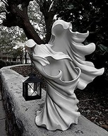 Ghost Halloween dekorácie Solárne LED svetlá