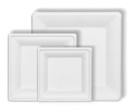 Taniere z cukrovej trstiny SQUARE D ekologické 20cm 50ks HRUB Taniere z cukrovej trstiny SQUARE D ekologické 20cm 50ks HRUB
